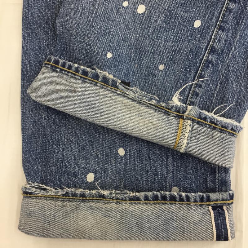 リーバイス Levi s パンツ デニム、ジーンズ 34インチ 総柄 青 / ブルー / メンズ USED 古着 中古 10134250