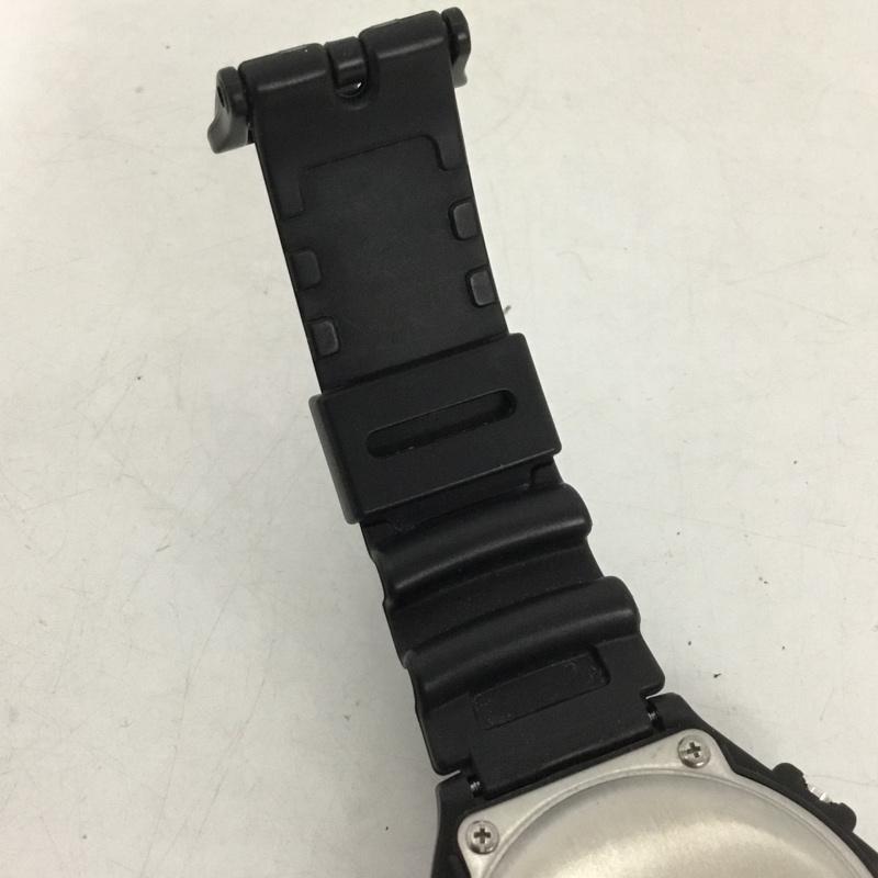 カシオ CASIO 腕時計 デジタル DW-290 チープカシオ ロゴ、文字 黒 / ブラック / メンズ USED 古着 中古 10145837
