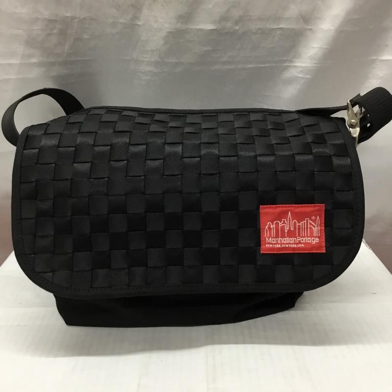 マンハッタンポーテージ Manhattan Portage ショルダーバッグ ショルダーバッグ メッセンジャー ロゴ、文字 黒 / ブラック / メンズ USED 古着 中古 10117134