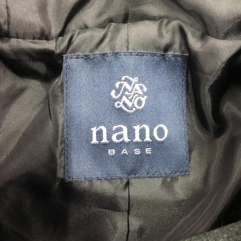 ナノベース nano base コート コート一般 ba81fk0009ty ダッフルコート S 無地 チャコールグレー / チャコールグレー / メンズ USED 古着 中古 10110761