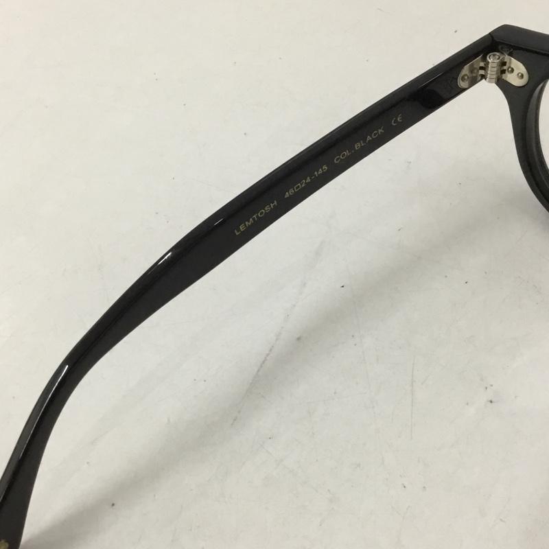 モスコット MOSCOT めがね・サングラス めがね LEMTOSH ケース付き 無地 黒 / ブラック / メンズ USED 古着 中古 10130784