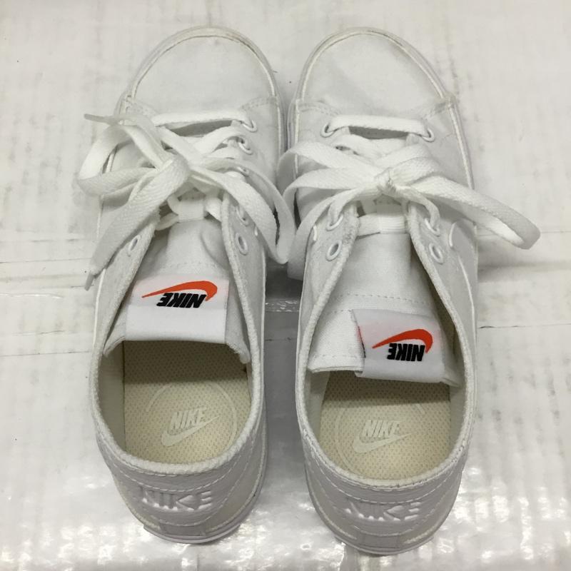 ナイキ NIKE スニーカー スニーカー CZ0294-100 レガシー キャンバス 23.5cm 23.5cm ロゴ、文字 白 / ホワイト / レディース USED 古着 中古 10107570