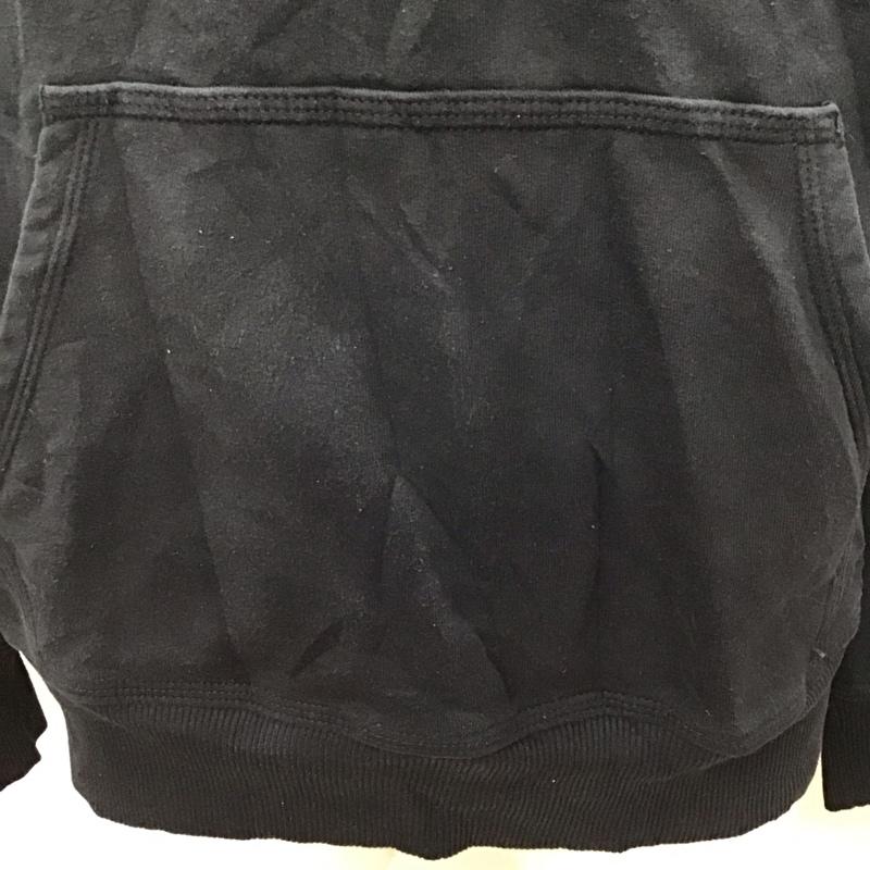 チャンピオン Champion パーカー 長袖 長袖パーカー フード付きパーカー プリントスウェット トレーナー XL ロゴ、文字 黒 / ブラック /  メンズ USED 古着 中古 10118546