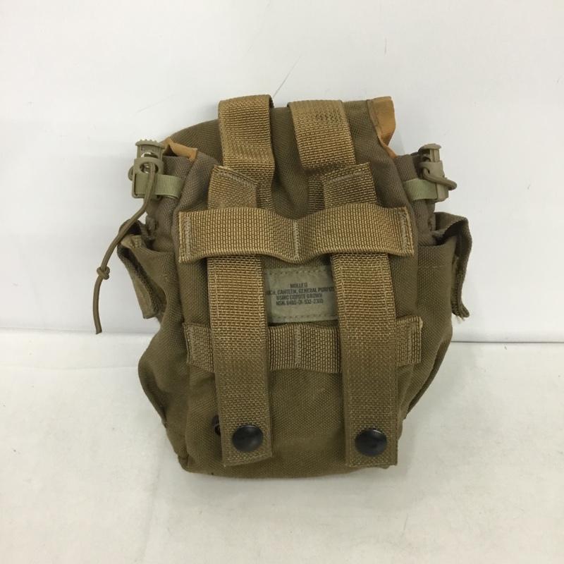 古着 USED バッグ バッグ ミリタリー キャンティーンポーチ 無地 茶 / ブラウン / メンズ USED 古着 中古 10137423