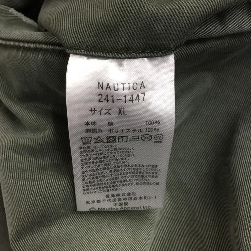 ノーティカ NAUTICA パンツ ワークパンツ、ペインターパンツ 241-1447 ボトム ワイドパンツ ワークパンツ XL 無地 カーキ / カーキ / メンズ USED 古着 中古 10117578