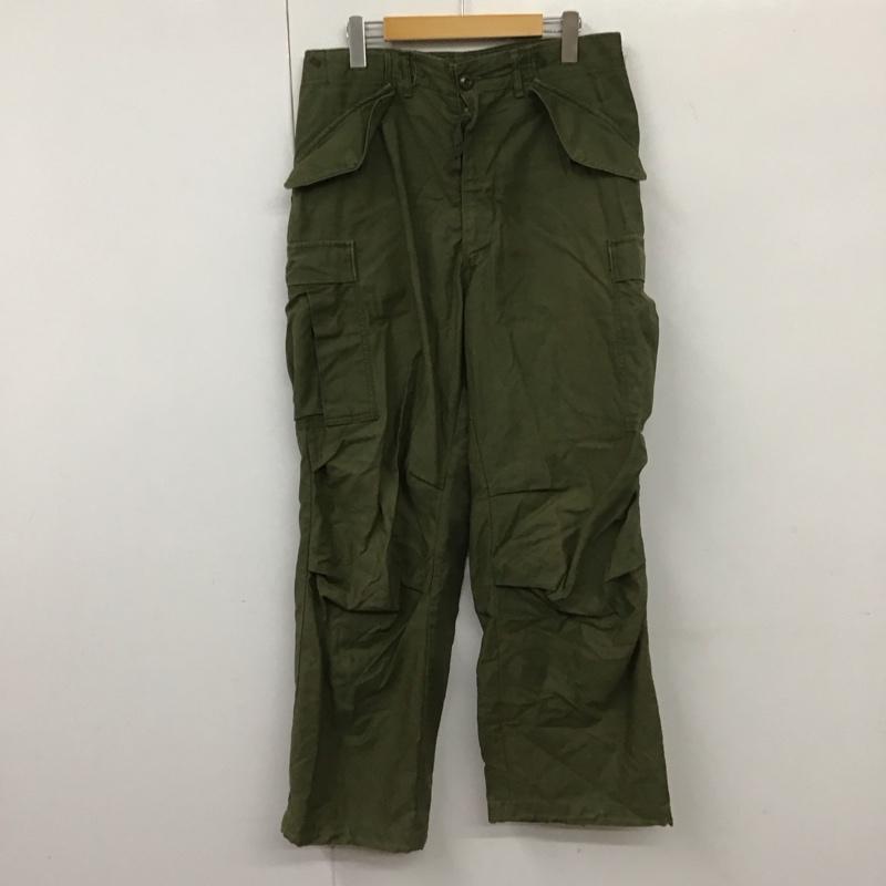 ミリタリー ミリタリー パンツ ワークパンツ、ペインターパンツ ワークパンツ ワイドパンツ ミリタリーパンツ m65 70s 無地 カーキ / カーキ / メンズ USED 古着 中古 10131153