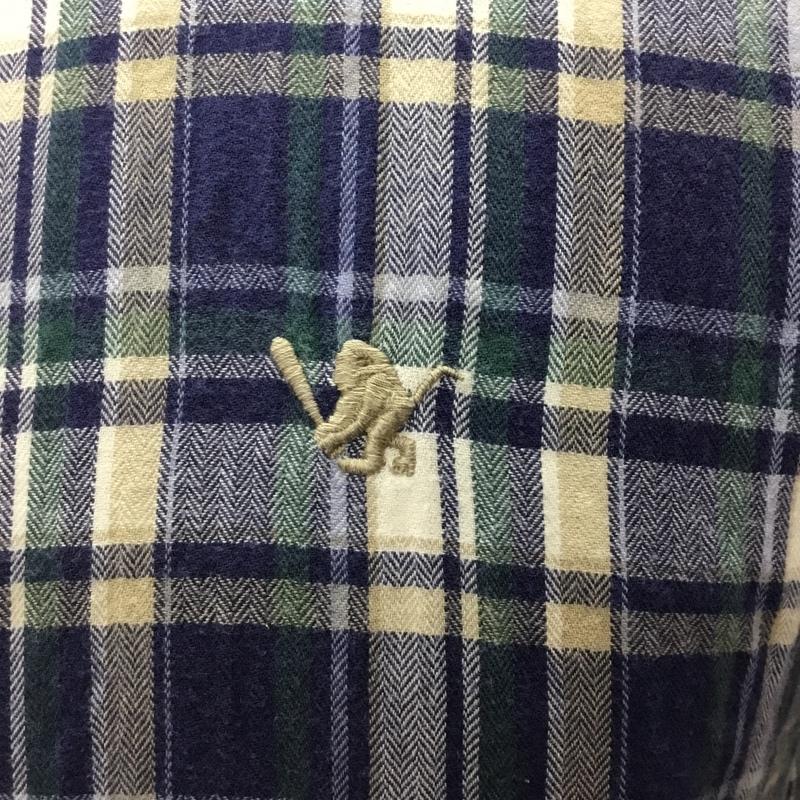 サンタスティック SANTASTIC! シャツ、ブラウス 半袖 半袖シャツ カラーシャツ 半袖カットソー チェックシャツ M チェック マルチカラー / マルチカラー /  メンズ USED 古着 中古 10112291