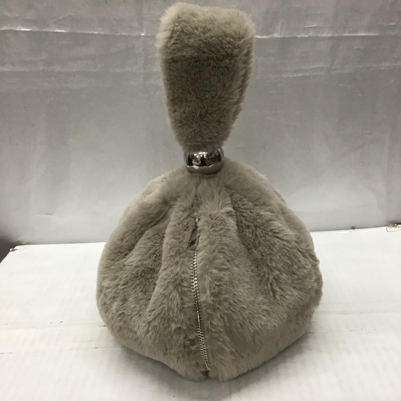 ザラ ZARA ハンドバッグ ハンドバッグ 6811 610 004 ワンハンドル 無地 グレージュ / グレージュ / レディース USED 古着 中古 10118142