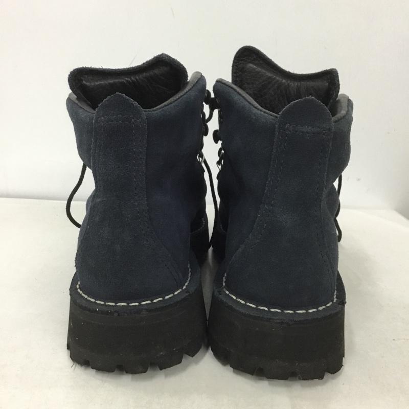 ダナー Danner アウトドアシューズ アウトドアシューズ 33520 マウンテンライト オイルドボブ トレッキングブーツ US7.5 US:7.5 ロゴ、文字 紺 / ネイビー / メンズ USED 古着 中古 10139222