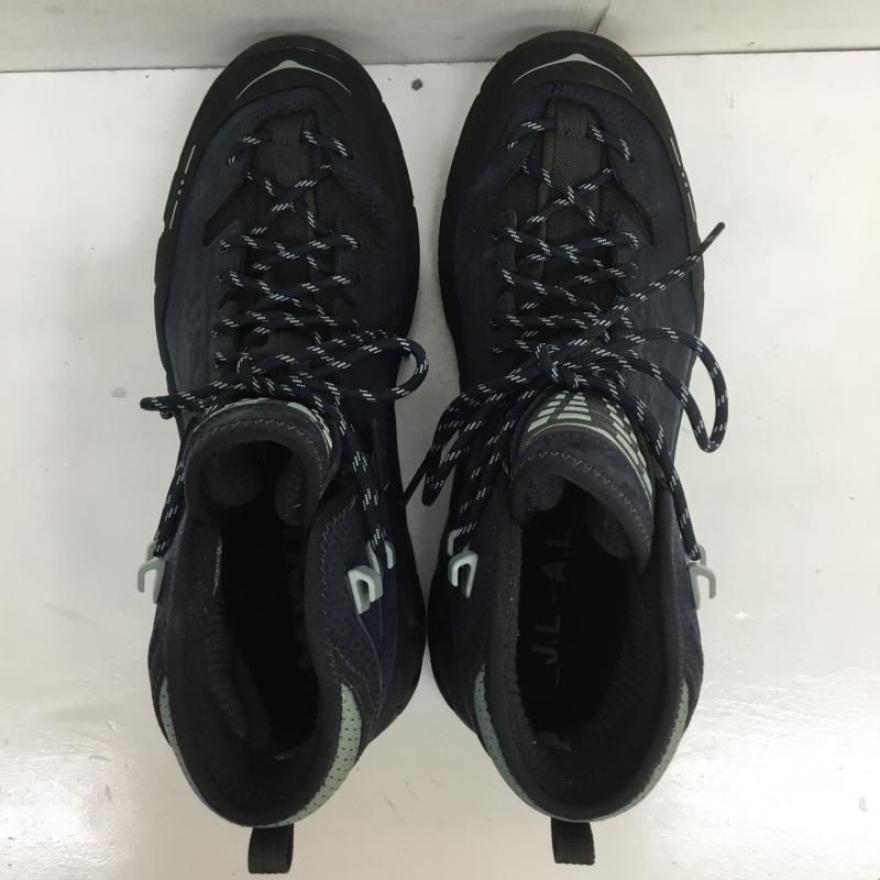 ホカオネオネ HOKA ONEONE アウトドアシューズ アウトドアシューズ 1144651 HOKA ONEONE HOKA X JLAL TOR ULTRA HI ホカ オネオネ ホカ X ジェイラル トゥール ウルトラ ハイ 27.5cm ロゴ、文字 黒 / ブラック / X 紺 / ネイビー / メンズ USED 古着 中古 10116033