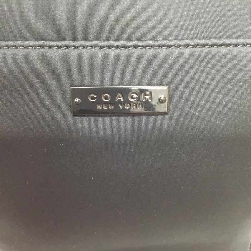 コーチ COACH ショルダーバッグ ショルダーバッグ D8V-6204 ロゴ、文字 黒 / ブラック / レディース USED 古着 中古 10112845
