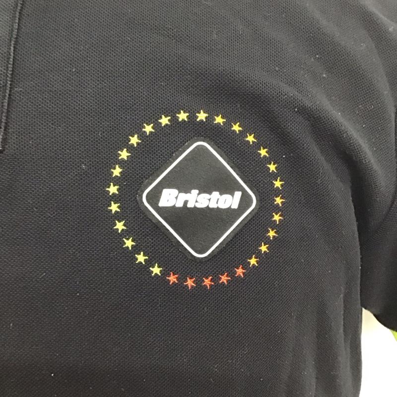 エフシーレアルブリストル F.C.Real Bristol ポロシャツ 半袖 半袖ポロシャツ カラーシャツ 半袖カットソー M ロゴ、文字 黒 / ブラック / メンズ USED 古着 中古 10123977