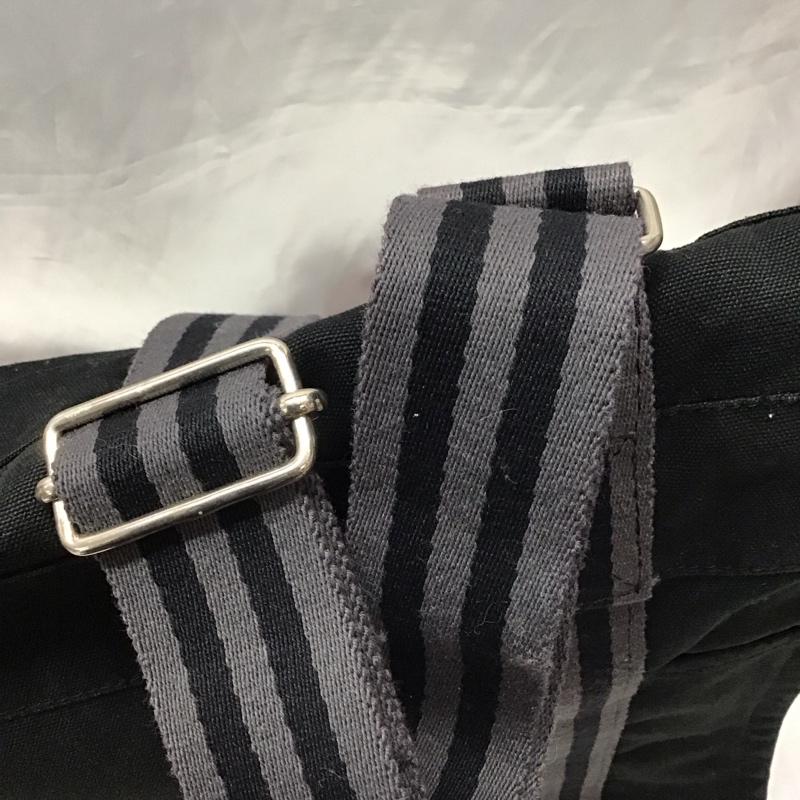 エルメス HERMES ショルダーバッグ ショルダーバッグ フールトゥ バサス キャンバス 無地 黒 / ブラック / メンズ USED 古着 中古 10118888