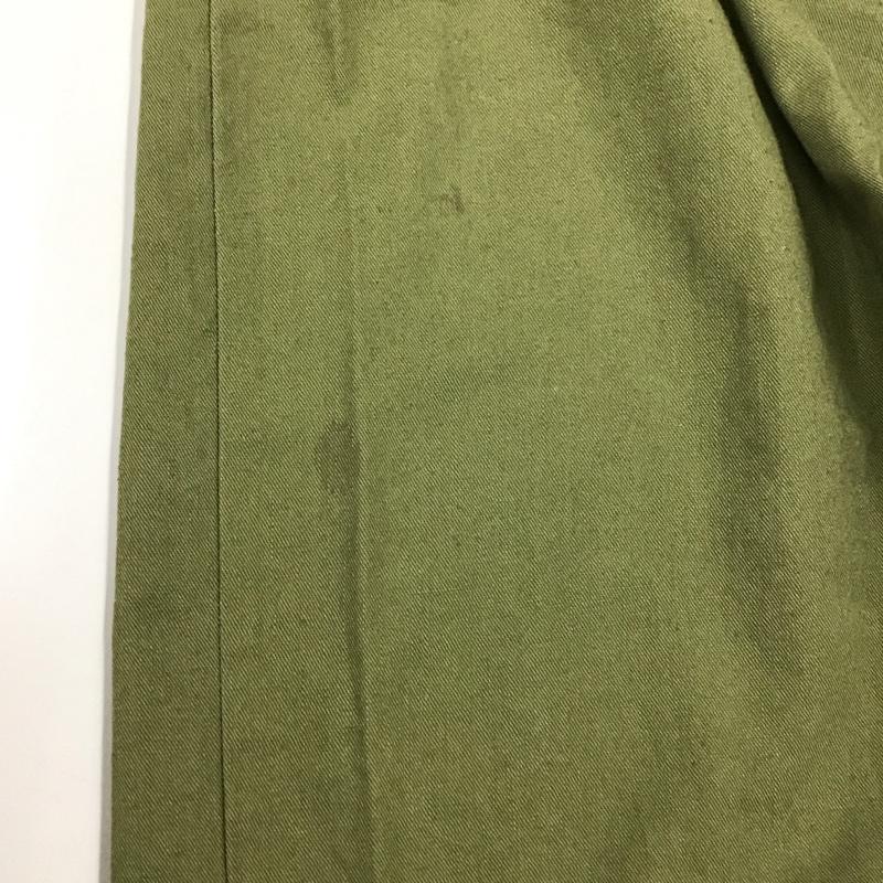 古着 USED シャツ、ブラウス 半袖 半袖シャツ ボーイスカウトシャツ ミリタリーシャツ ノーカラーシャツ 60s ロゴ、文字 カーキ / カーキ / メンズ USED 古着 中古 10114122