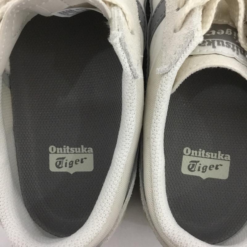 オニツカタイガー ONITSUKA TIGER スニーカー スニーカー 1183A355 CALIFORNIA 78 EX 24cm 24.0cm ロゴ、文字 灰 / グレー / X 白 / ホワイト / レディース USED 古着 中古 10131194