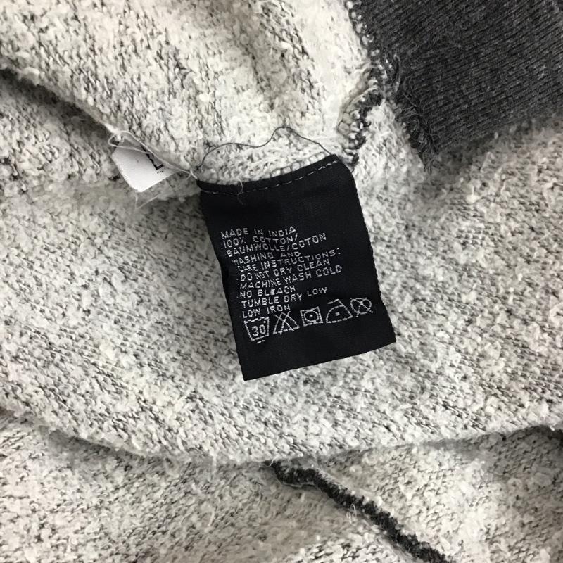 バートン BURTON パーカー 長袖 プルオーバー スウェット M ワンポイント ダークグレー / ダークグレー / X 黄緑 / イエローグリーン / X 緑 / グリーン / メンズ USED 古着 中古 10112657