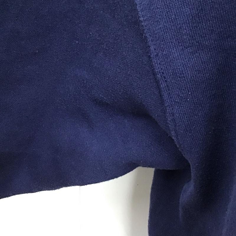 ヘインズ HANES トレーナー 長袖 長袖トレーナー スウェット クルーネック 古着 L 無地 紺 / ネイビー / メンズ USED 古着 中古 10109861
