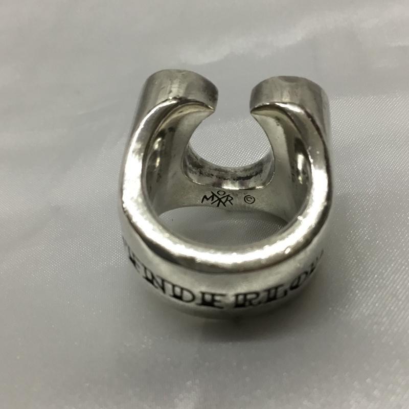 テンダーロイン TENDERLOIN アクセサリー 指輪 ホースシューリング 箱有 13号 ロゴ、文字 銀 / シルバー / メンズ USED 古着 中古 10108909