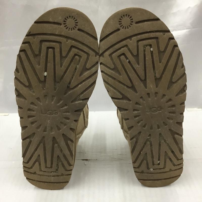アグ UGG ブーツ ショートブーツ 1096011 M Classic Mini 40:40:40 26cm 箱有 26.0cm ロゴ、文字 ベージュ / ベージュ / メンズ USED 古着 中古 10105857