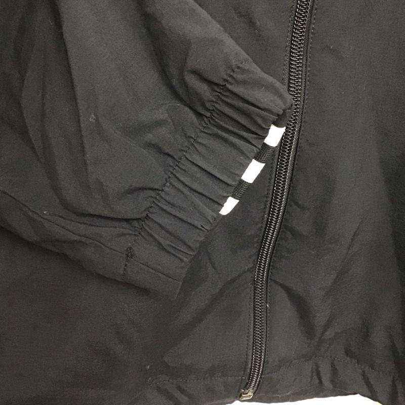 アディダスオリジナルス adidas originals ジャケット、上着 ジャケット、ブレザー br6984 3 StripesWindbreaker ジャケット パーカー ジップアップジャケット L ロゴ、文字 黒 / ブラック / メンズ USED 古着 中古 10137662