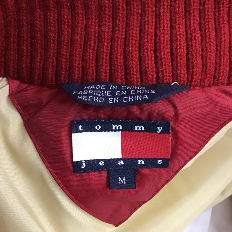 トミーヒルフィガー TOMMY HILFIGER ジャケット、上着 ジャケット、ブレザー 223-611218-720 中綿ジャケット M ワンポイント 赤 / レッド / レディース USED 古着 中古 10121581