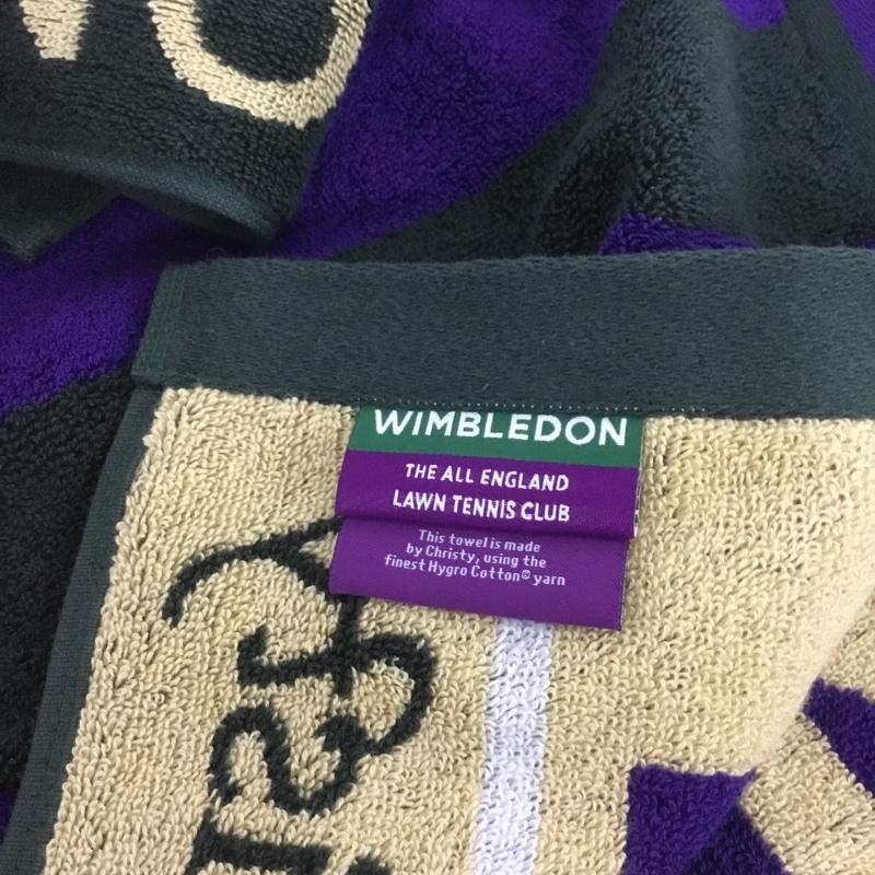 古着 USED ファッション小物 ファッション小物 WIMBLEDON タオル 2019 ロゴ、文字 マルチカラー / マルチカラー / メンズ USED 古着 中古 10132194