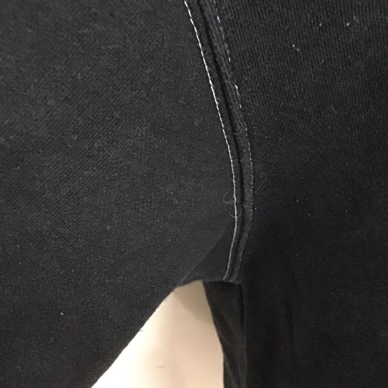 マウジー MOUSSY トレーナー 長袖 010ca590-5920 ROASTPRINTプルオーバー 長袖スウェット FREE ロゴ、文字 黒 / ブラック / レディース USED 古着 中古 10125716