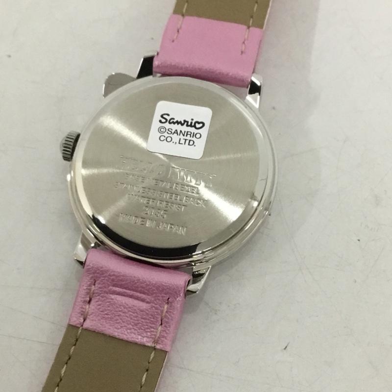 シチズン CITIZEN 腕時計 アナログ(クォーツ式) 0001N001 ハローキティ Hello Kitty キャラクター 桃 / ピンク / レディース USED 古着 中古 10144124