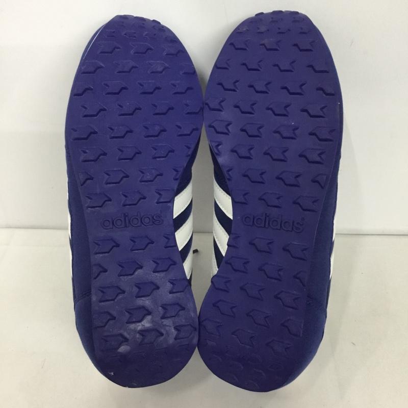 アディダス adidas スニーカー スニーカー AW4950 NEOCITYRACER W 23cm 23.0cm ロゴ、文字 紺 / ネイビー / X 白 / ホワイト / X 橙 / オレンジ / レディース USED 古着 中古 10124273