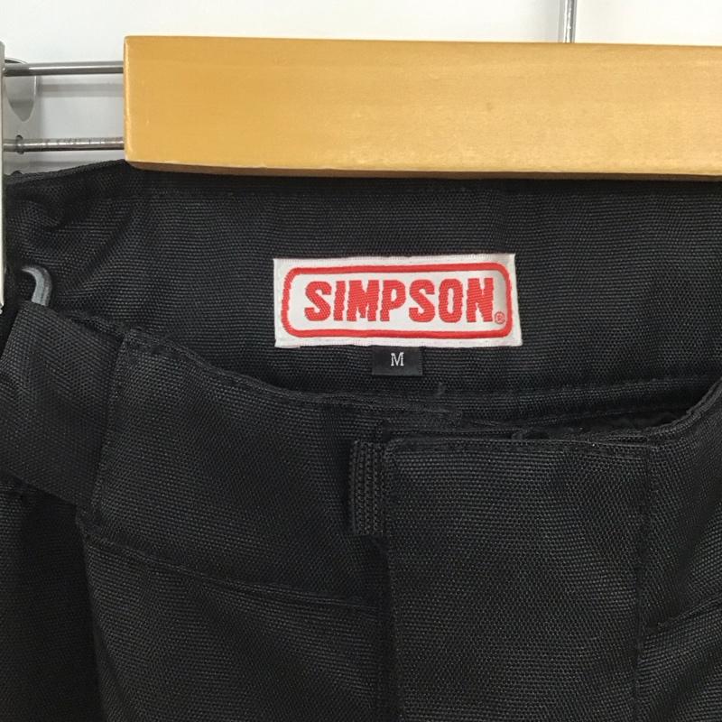 シンプソン SIMPSON パンツ ワークパンツ、ペインターパンツ ナイロンパンツ ワイドパンツ カジュアルパンツ M ロゴ、文字 黒 / ブラック / メンズ USED 古着 中古 10135831
