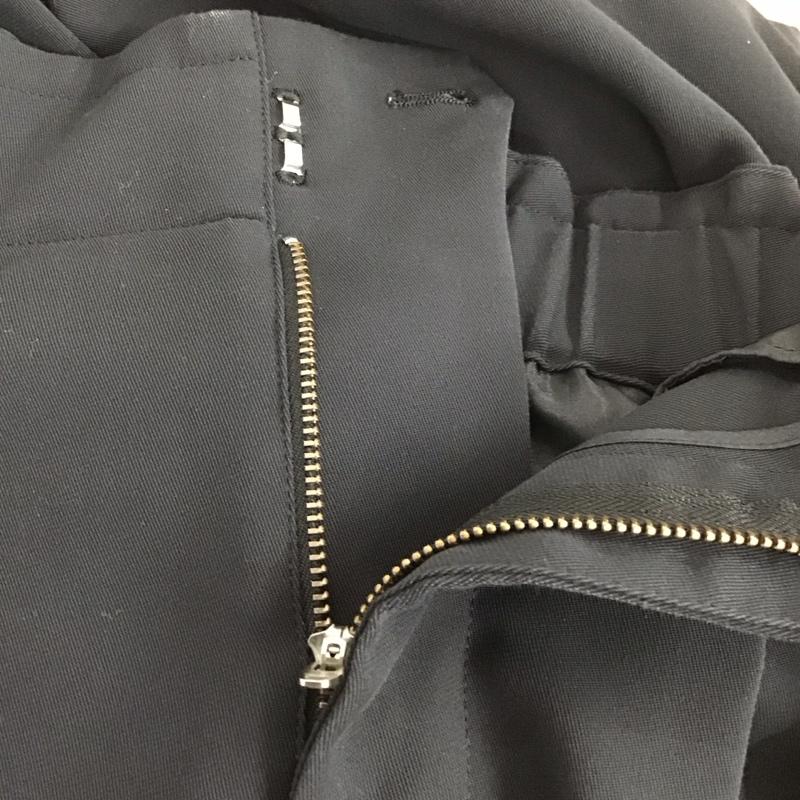 ビューティアンドユースユナイテッドアローズ BEAUTY&YOUTH UNITED ARROWS パンツ スラックス 1614-299-6305 カルゼ バックゴム テーパード パンツ 2 S 無地 黒 / ブラック / レディース USED 古着 中古 10139362