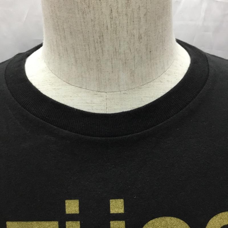 ステューシー STUSSY Tシャツ 半袖 半袖カットソー プリントTシャツ クルーネックカットソー S プリント 黒 / ブラック /  メンズ USED 古着 中古 10108988