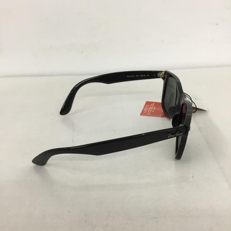 レイバン Ray-Ban めがね・サングラス サングラス RB2140-F WAYFARER カラーレンズ ケース付き ロゴ、文字 黒 / ブラック / メンズ USED 古着 中古 10129414