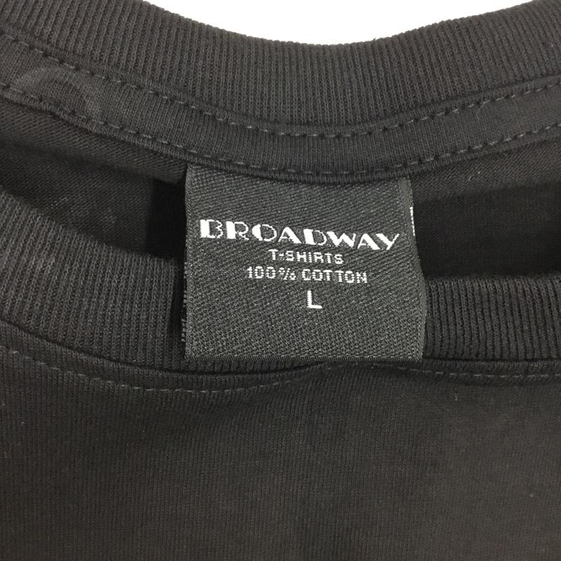 古着 USED Tシャツ 半袖 半袖カットソー プリントTシャツ クルーネックカットソー バンドTシャツ L プリント 黒 / ブラック / メンズ USED 古着 中古 10106955