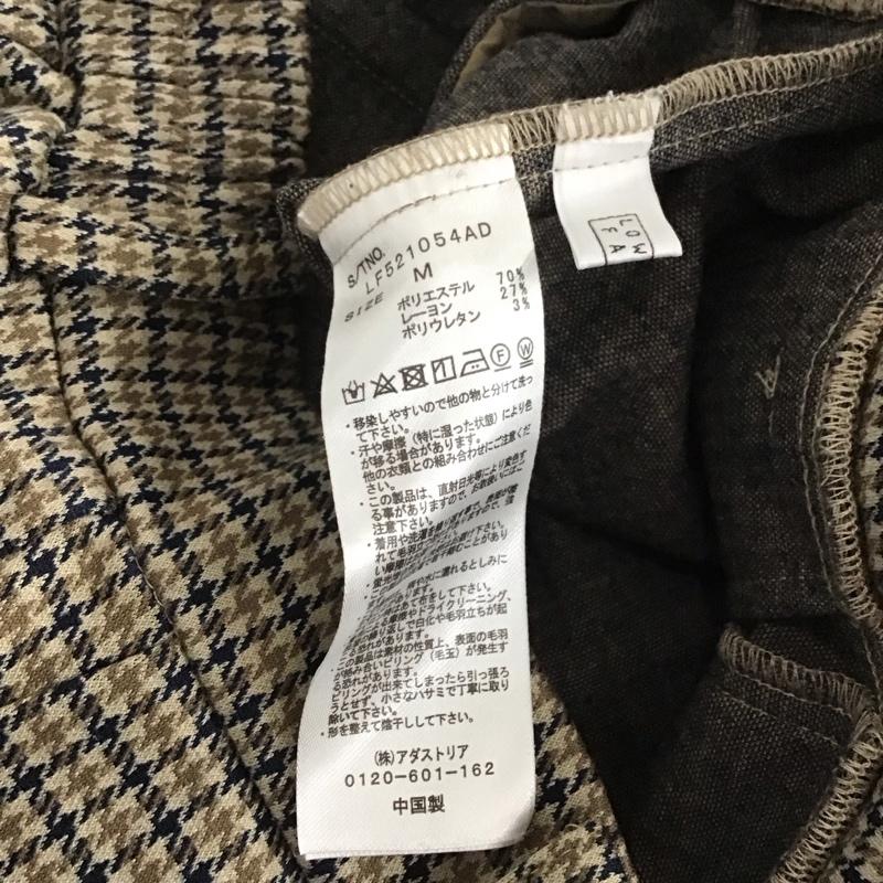 ローリーズファーム LOWRYS FARM パンツ ワークパンツ、ペインターパンツ スラックス ワイドパンツ ストレッチパンツ M チェック マルチカラー / マルチカラー / レディース USED 古着 中古 10128755