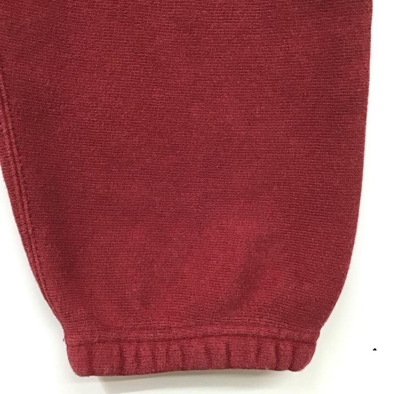 チャンピオン Champion ボトムス ボトムス C8-U211 スウェットパンツ 裏起毛 XL ワンポイント えんじ / ワインレッド / メンズ USED 古着 中古 10122624