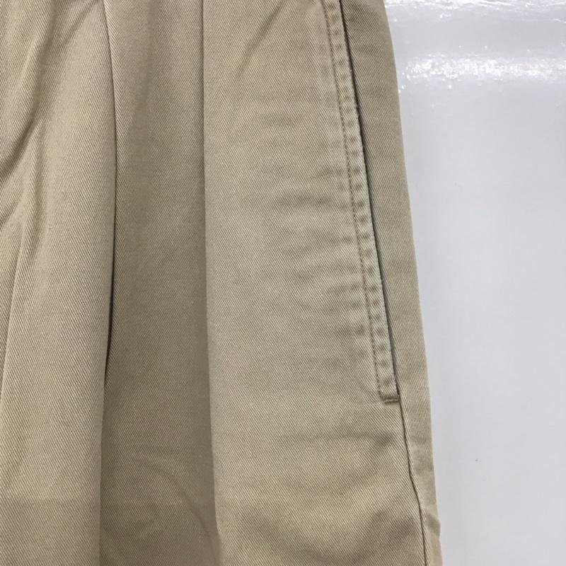 ポロラルフローレン POLO RALPH LAUREN パンツ チノパン チノパン ワイドパンツ カジュアルパンツ 32インチ 無地 ベージュ / ベージュ / メンズ USED 古着 中古 10135839