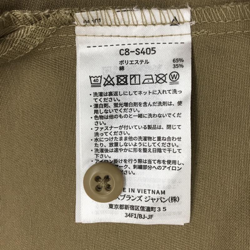 チャンピオン Champion シャツ、ブラウス 長袖 C8-S405 タグ付き XL ワンポイント ベージュ / ベージュ / メンズ USED 古着 中古 10114795