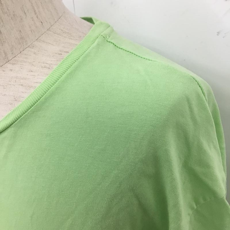 ポロバイラルフローレン Polo by RALPH LAUREN Tシャツ 半袖 半袖カットソー プリントTシャツ クルーネックカットソー L ロゴ、文字 緑 / グリーン /  メンズ USED 古着 中古 10109975