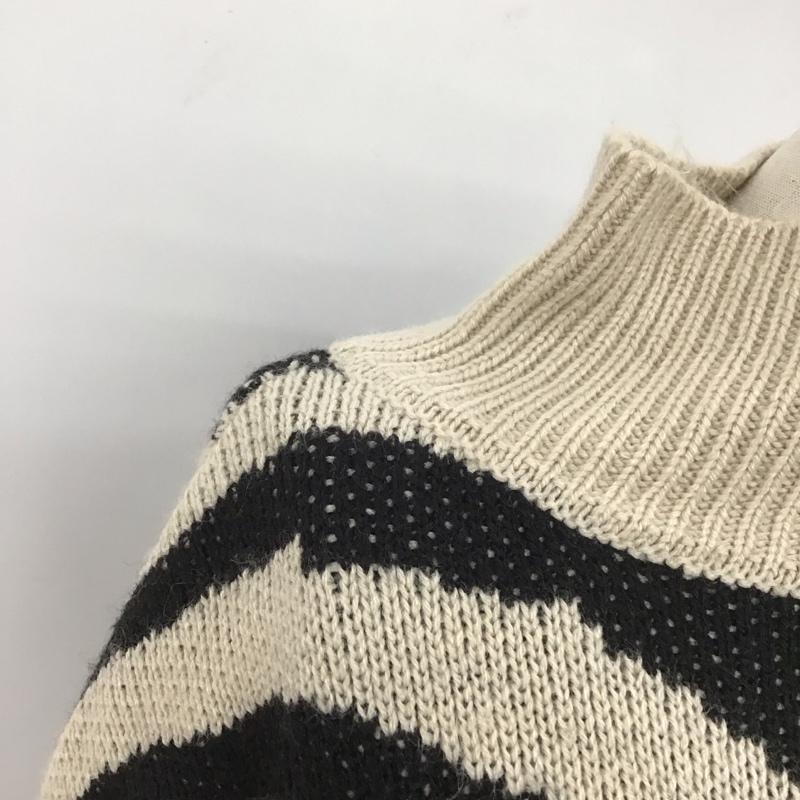 ダブルクローゼット w closet ニット、セーター 長袖 ハイネック FREE  マルチカラー / マルチカラー /  レディース USED 古着 中古 10109101