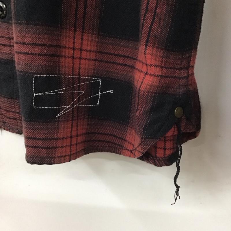 ベンデイビス BEN DAVIS シャツ、ブラウス 長袖 長袖シャツ チェックシャツ カラーシャツ L チェック マルチカラー / マルチカラー / メンズ USED 古着 中古 10138718