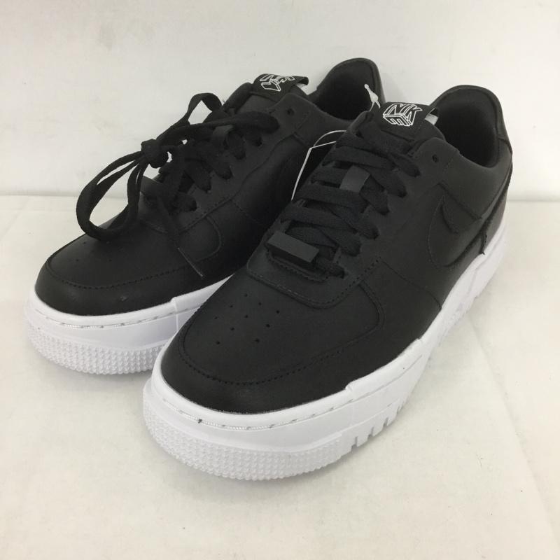 ナイキ NIKE スニーカー スニーカー CK6649-001 WMNS AIR FORCE 1 PIXEL 23.5cm 23.5cm ロゴ、文字 黒 / ブラック / X 白 / ホワイト / レディース USED 古着 中古 10127536