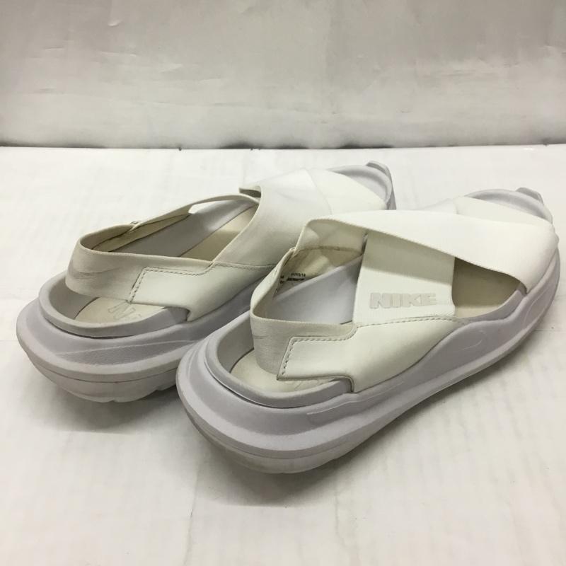 ナイキ NIKE サンダル サンダル AO2722-100 WMNS PRAKTISK 24cm 24.0cm ワンポイント 白 / ホワイト / レディース USED 古着 中古 10116882