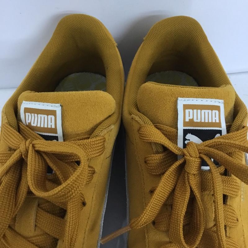 プーマ PUMA スニーカー スニーカー 36534731 SUEDE CLASSIC 27.5cm 箱有 27.5cm ロゴ、文字 マスタード / マスタード / メンズ USED 古着 中古 10128891