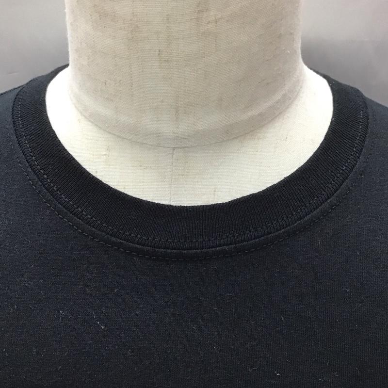 ラーキングクラス LURKING CLASS カットソー 長袖 長袖カットソー クルーネックカットソー ロングスリーブカットソー プリントTシャツ L ロゴ、文字 黒 / ブラック /  メンズ USED 古着 中古 10113198