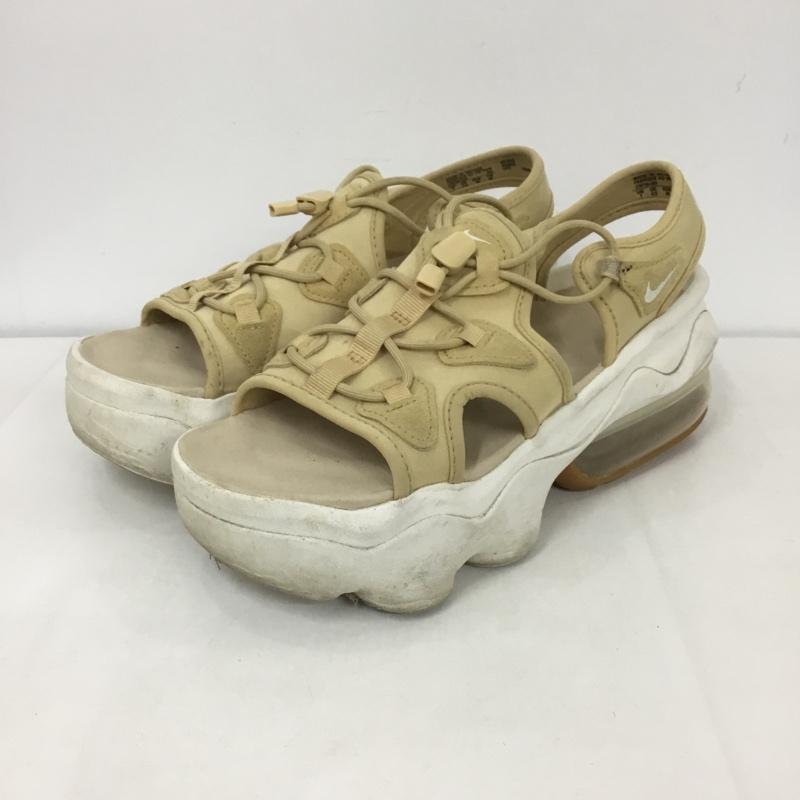 ナイキ NIKE サンダル サンダル CI8798-200 WMNS AIR MAX KOKO SANDAL 厚底 24cm 24.0cm ワンポイント ベージュ / ベージュ / レディース USED 古着 中古 10124336