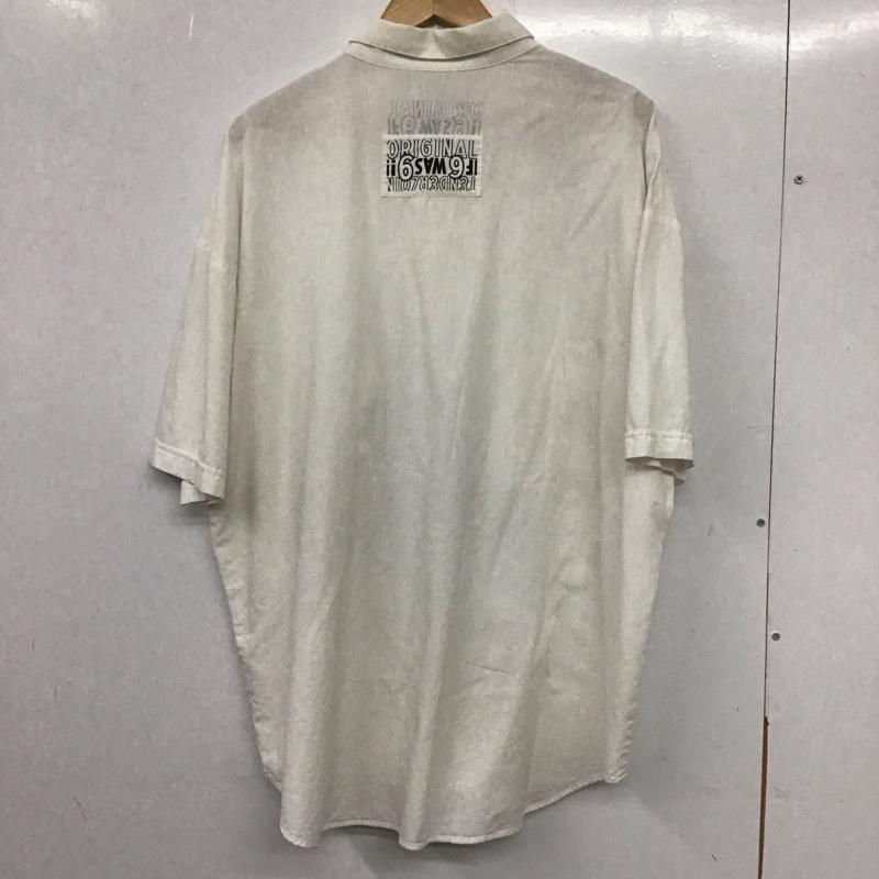 テンダーロイン TENDERLOIN シャツ、ブラウス 半袖 半袖シャツ 無地シャツ ポケットシャツ ボタンダウンシャツ L 無地 白 / ホワイト / メンズ USED 古着 中古 10138751