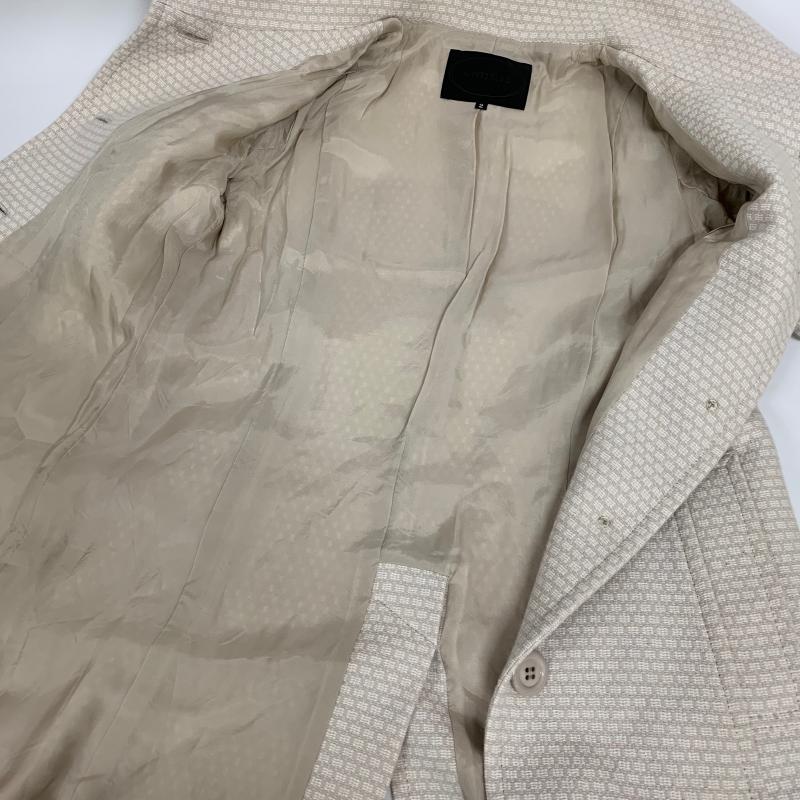 アンタイトル UNTITLED コート コート一般 2 総柄 X ベージュ / ベージュ / レディース USED 古着 中古 10014658