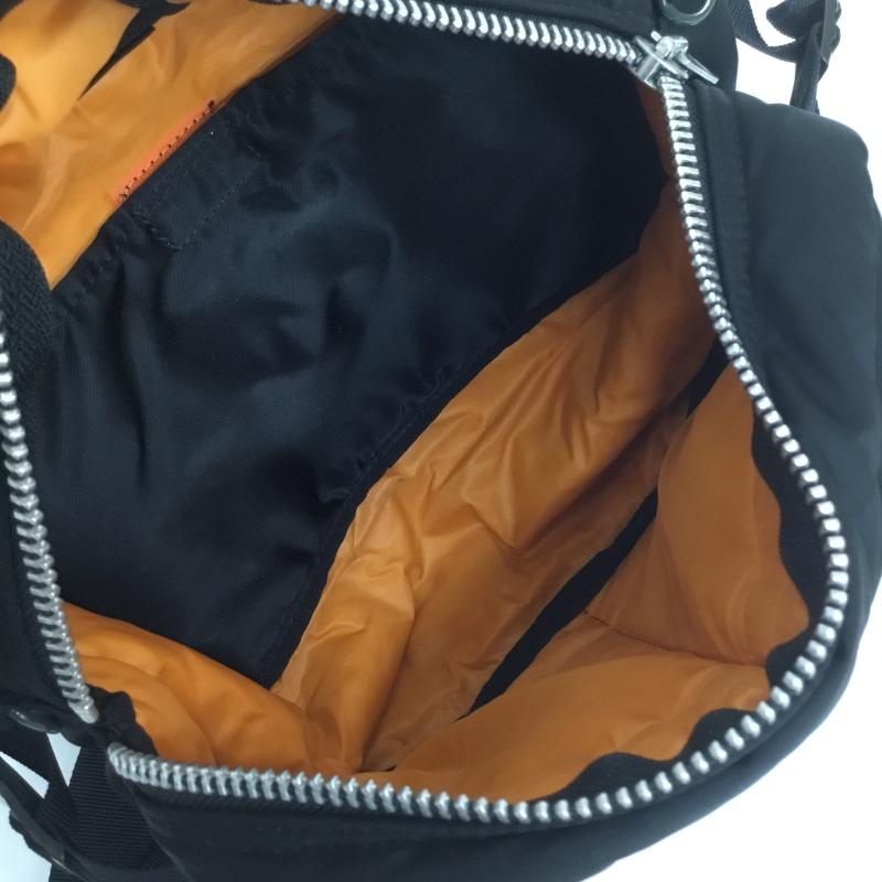 ポーター PORTER ウエストバッグ ウエストバッグ タンカー ウエストバッグ ロゴ、文字 黒 / ブラック / メンズ USED 古着 中古 10108213