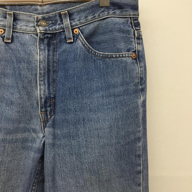 リーバイス Levi s パンツ デニム、ジーンズ 517 USA製 84011-3 31インチ 無地 青 / ブルー /  メンズ USED 古着 中古 10125241